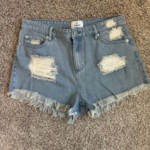 Obey Jean Shorts